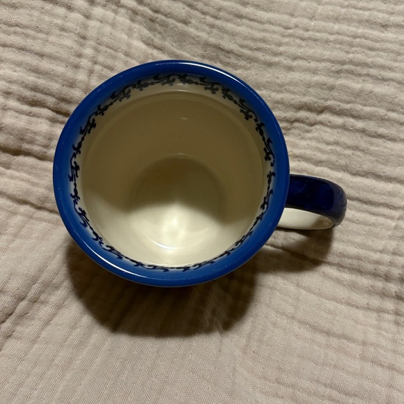 Vena Polish Pottery Floral Ceramic Mug - Picture 2 of 4